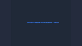 Electric Radiator Heater Installer London